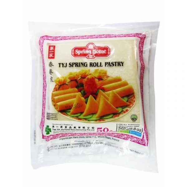 第一家 春卷皮 125mm 250g - FRÜHLINGSROLLENTEIG 125 MM