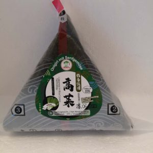 饭团 高菜   ONIGIRI REISBÄLLCHEN MIT SENFGEMÜSE  100g
